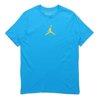 Air Jordan Jumpman Quick Dry Round Neck Short Sleeve Blue BQ6741-446