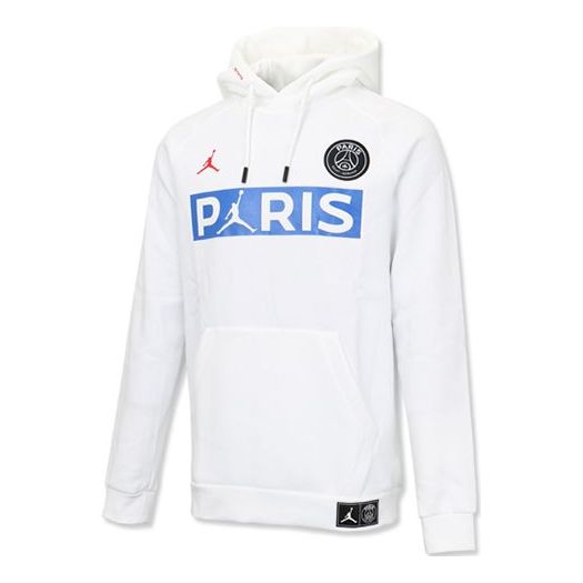 Men's Air Jordan Paris Saint-Germain Fleece White BQ8351-100