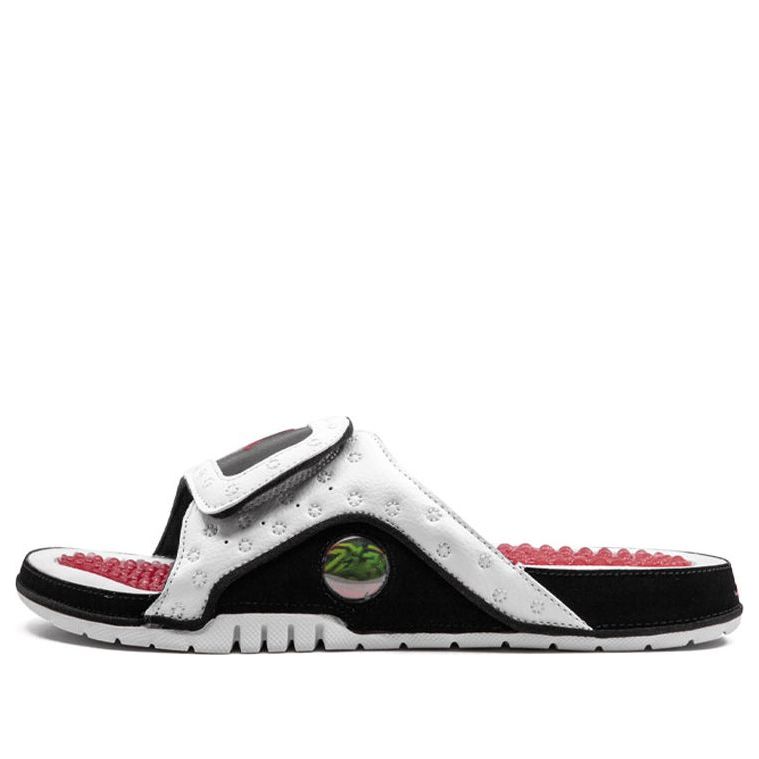 Air Jordan Hydro 13 Retro Slide 'White Red Black' 684915-106