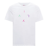 Air Jordan Dri-FIT AIR Round Neck Short Sleeve White CN3576-100