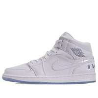 Air Jordan 1 Retro Mid 'White Concord' BQ6578-100