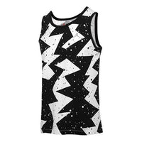 Air Jordan Printed Poolside Basketball Jersey For Men Black/White CJ6231-010