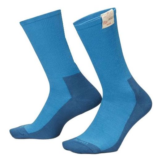 Air Jordan x Union Crossover Logo Solid Color Sports Socks Unisex One Pair Blue DA2563-410