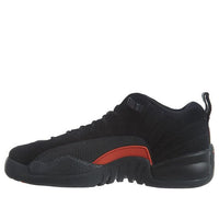 (GS) Air Jordan 12 Retro Low 'Black Max Orange' 308305-003