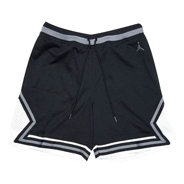 Air Jordan Essential Statement Splicing Stripe Basketball Sports Short Pant Men's Black DC3195-010