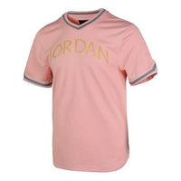 Air Jordan Alphabet Sports Short Sleeve T-Shirt Men's Pantone Color AV0183-623