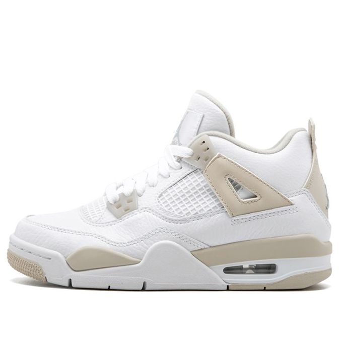 (GS) Air Jordan 4 Retro 'Linen' 487724-118