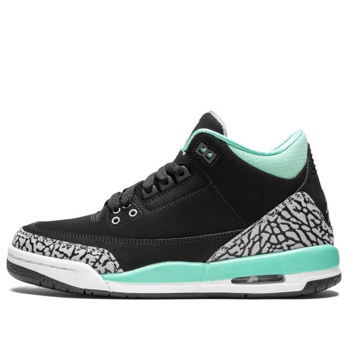 (GS) Air Jordan 3 Retro 'Black Mint' 441140-045