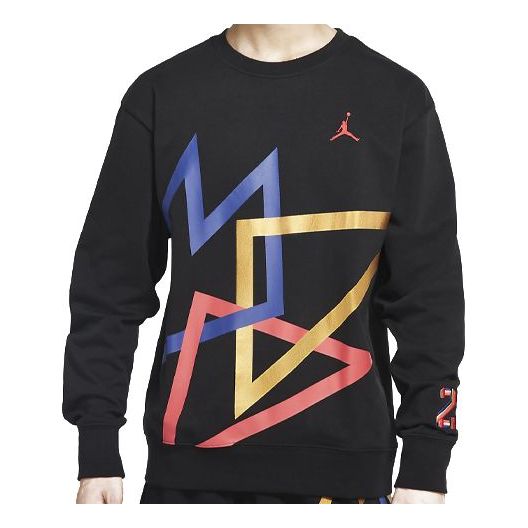 Men's Air Jordan Sport DNA Knit Round Neck Black CZ5468-010