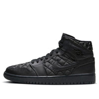 (WMNS) Air Jordan 1 Mid SE 'Black Quilted' DB6078-001