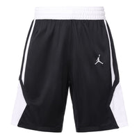 Air Jordan Breathable Basketball Shorts Men's Black And White AR4322-012