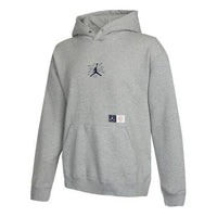 Men's Air Jordan CNY New Year's Edition Embroidered Logo Sports Pullover Gray DO4083-063