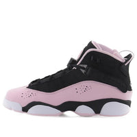 (GS) Air Jordan 6 Rings 'Black Pink Foam' 323399-006