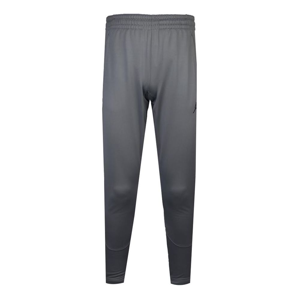 Air Jordan Solid Color Elastic Waistband Casual Pants/Trousers Men's Grey 808696-065