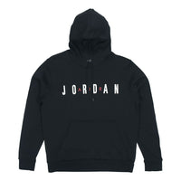 Air Jordan Alphabet Athletic Hoodie Men's Black Gift for Him DC9091-010