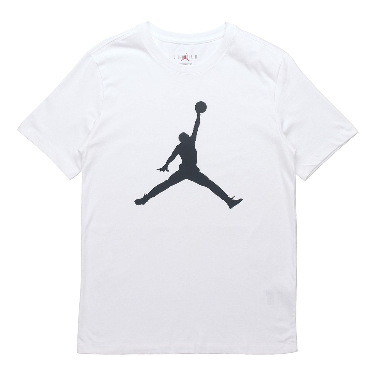 Air Jordan Jumpman Brand Logo Printing Round Neck Short Sleeve White DA6797-100