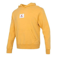 Air Jordan MENS Logo Print Long Sleeve Yellow CZ6094-217