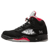 Air Jordan 5 Retro x Supreme 'Black' 824371-001