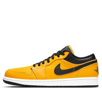 Air Jordan 1 Low 'University Gold Black' 553558-700