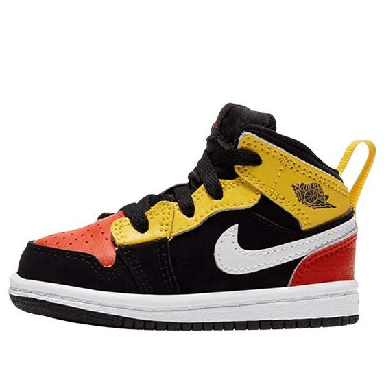 (TD) Air Jordan 1 Mid SE 'Amarillo Team Orange' BQ6933-087