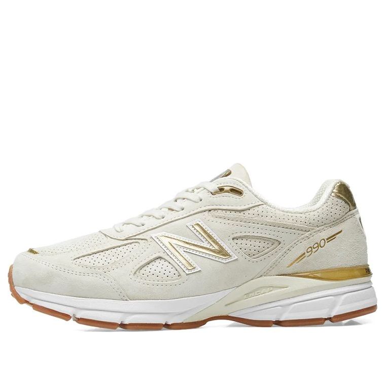 New Balance 990v4 Made In USA 'Off White Gold' M990AG4