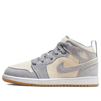 (PS) Air Jordan 1 Mid SE 'Coconut Milk Particle Grey' DN4345-100