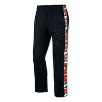 Air Jordan Cny Tricot Printing National Flag Sports Long Pants Black CD9040-010