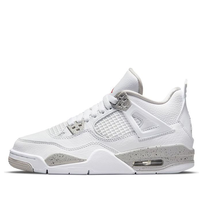 (GS) Air Jordan 4 Retro 'White Oreo' DJ4699-100