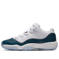 (GS) Air Jordan 11 Retro Low 'Navy Snakeskin' 2019 CD6847-102