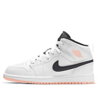 (PS) Air Jordan 1 Mid 'White Arctic Orange' 640734-180