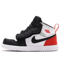 (TD) Air Jordan 1 Mid ALT 'Red Black Toe' AR6352-100