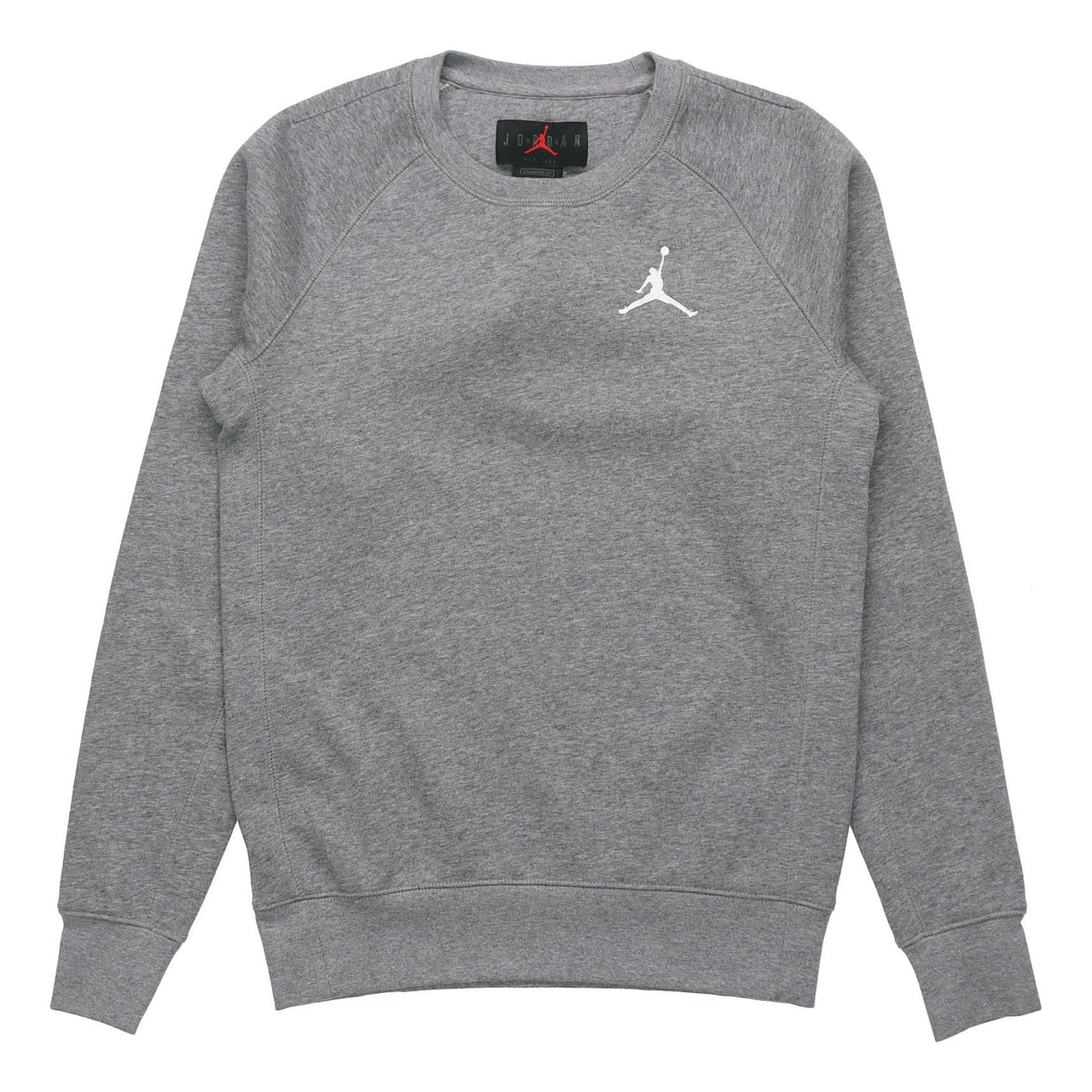 Air Jordan Fleece Lined Stay Warm Sports Round Neck Pullover Gray DC6716-091