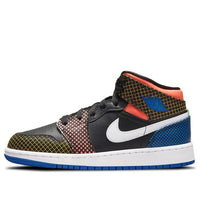 (GS) Air Jordan 1 Mid MMD 'Multi Grid' DC4092-001