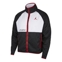 Air Jordan AJ11 Polartec Top Jacket 'Black White Gym Red' CU1495-010