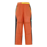 Air Jordan 23 Engineered Convertible Stitched Contrast Sports Trousers For Men Yellow CV2789-875