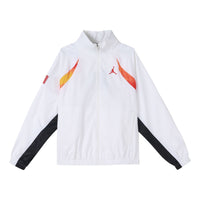 Air Jordan Legacy AJ11 Stand-up Collar Causual Jacket Coat Male White CW0864-100