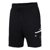 Air Jordan Jumpman logo Knitting Sports Short Men Black AJ0808-010