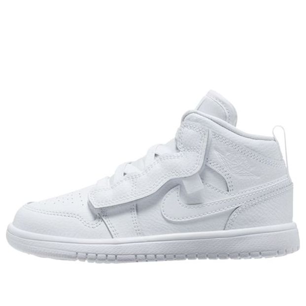 (PS) Air Jordan 1 Mid ALT 'Triple White' AR6351-126