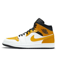 Air Jordan 1 Mid 'University Gold' 554724-170