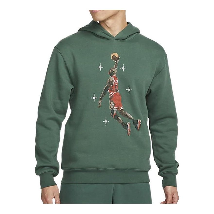 Air Jordan Long Sleeve Hoodie 'Palm Green' DC9714-333