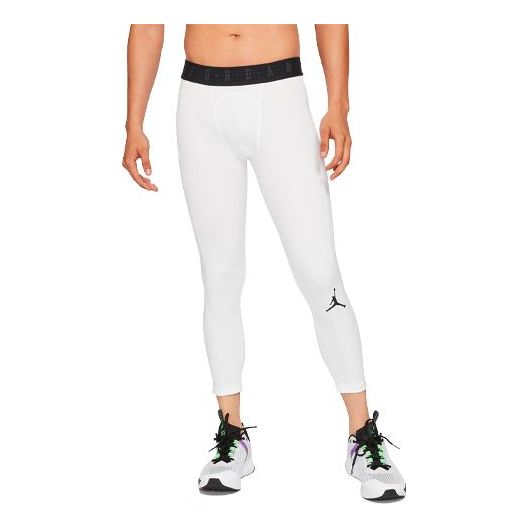 Air Jordan Dri-FIT Men's 3/4-Length Tights White CZ4796-100