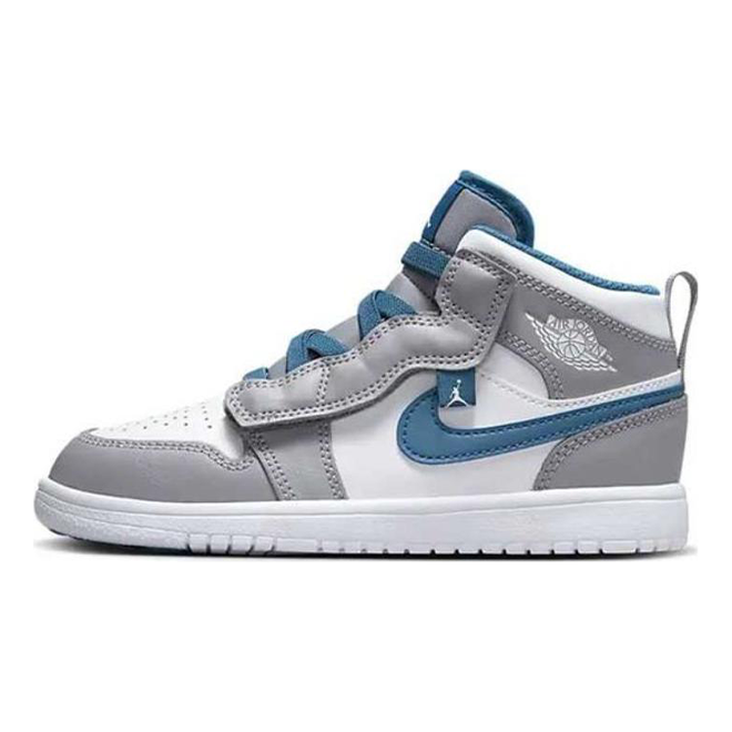 (PS) Air Jordan 1 Mid Alt 'Cement Grey True Blue' AR6351-014