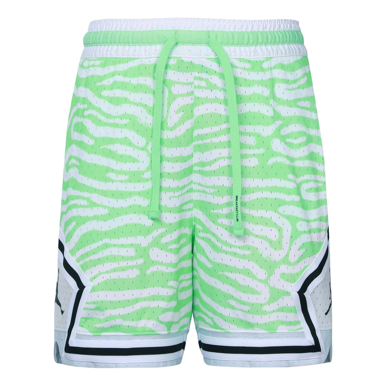 Air Jordan Dri-FIT Sport Bc Diamond Casual Sports Breathable Stripe Shorts Mint Green DM2819-379