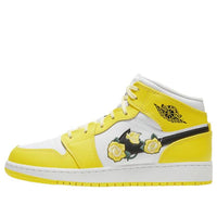 (GS) Air Jordan 1 Mid SE 'Rose Patch - Dynamic Yellow' AV5174-700