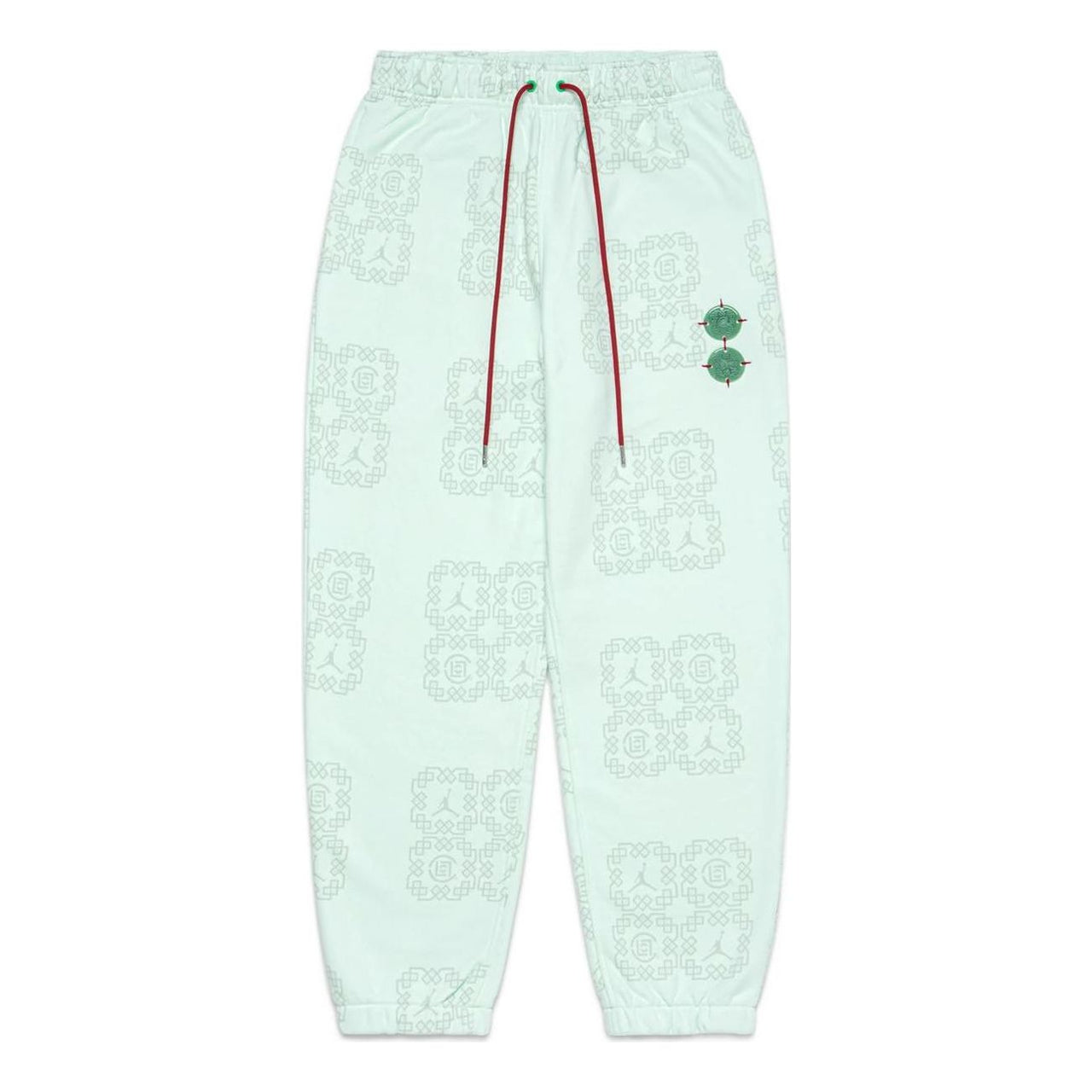 Air Jordan x CLOT Jade Fleece Sweatpants 'Light Green' DO0010-394