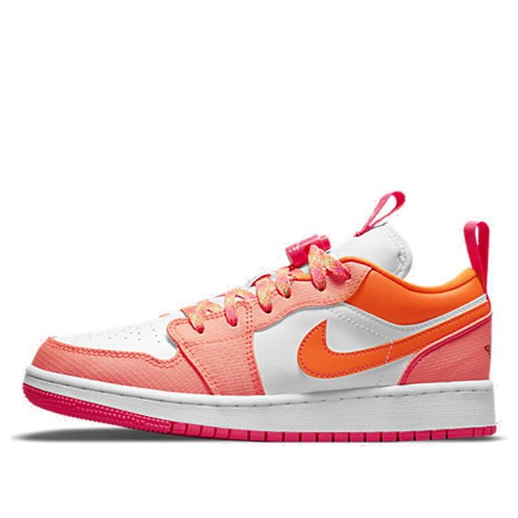 (GS) Air Jordan 1 Low Utility 'Crimson Pulse' DJ0530-801