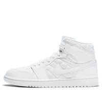 (WMNS) Air Jordan 1 Mid SE 'White Quilted' DB6078-100