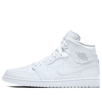 Air Jordan 1 Retro Mid 'White Pure Platinum' 554724-104