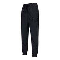 Men's Air Jordan Logo Pocket Zipper Lacing Athleisure Casual Sports Long Pants/Trousers Black DA7242-010