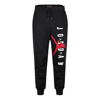 Air Jordan Sports Pants Sweatpants 'Black Red' CD5873-010